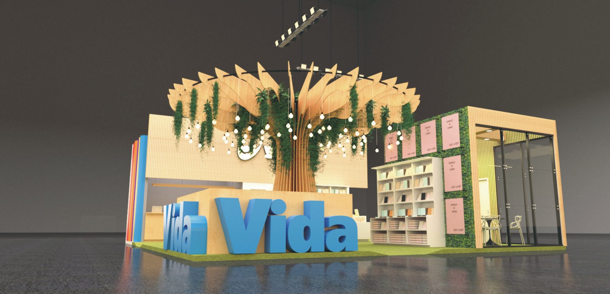 Estande da Editora Vida - Localizado na R-33/S32 – Pavilhão Verde
Divulgação | Editora Vida