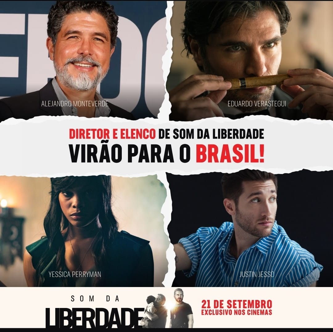 SP: Famosos comparecem à pré-estreia de Som da Liberdade, Entretenimento